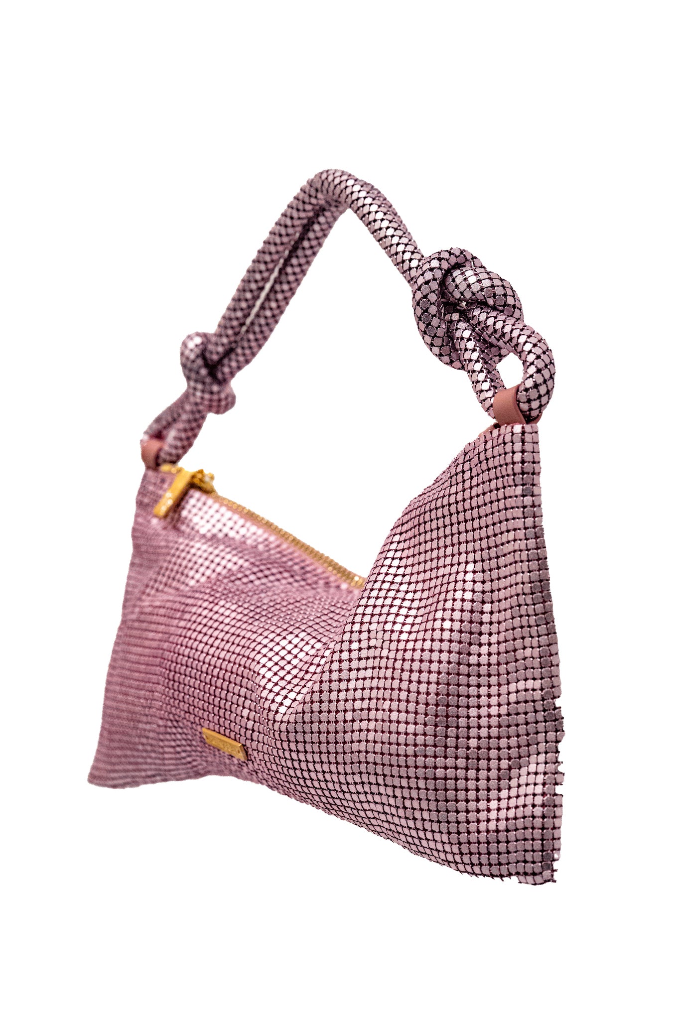 Nano Hera Crystal Mesh Shoulder Bag