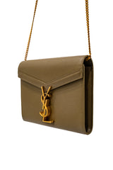 Cassandra Logo Plaque Shoulder Bag